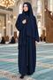 Prayer Dress with Shawl, Zipper, One-Piece, Easy to Wear, Hijab - 3