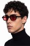 Lucky Black Red Men's Circadian Balance Glasses - 2