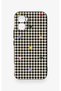 Infinix GT 50 Pro Compatible Silicone Case with Heart-Shaped Plaid Pattern - 2