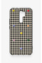 Redmi 9 Compatible Silicone Case with Heart-Shaped Plaid Pattern - 2