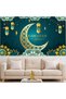 خلفية لعيد رمضان، خلفية تصوير إسلامية مزخرفة، تصميم مسجد ذهبي، 2 أنماط مختلفة - 6