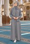 Prayer Dress with Shawl, Zipper, One-Piece, Easy to Wear, Hijab - 2