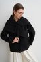 Short Cashmere Jacket Black - 4
