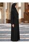 Ready-to-Wear Prayer Dress with Scarf, Zipper, One-Piece, Easy to Wear, Black Hijab - 2