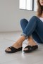 Fully Orthopedic, Comfortable, Everyday Buckled Patent Leather Slippers - 2