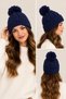 Women's Pom-Pom Knit Beanie – Soft-Textured Winter Knit Beanie