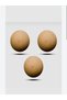Wooden Spheres, 70 mm in diameter, 25 pieces