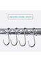 4-Tier Heavy Duty Shelving Unit,Carbon Steel Adjustable Rack(Silver) - 6