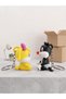 Lola and Sylvester 3D-Printed Keychain Set – Set of 2 Adorable Cartoon Character Bag Charms - 2