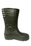 -- Unisex Khaki EVA Lightweight PU Sole Long Rain Boots