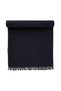 Navy Blue Reversible Plain Scarf - 4