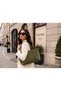 Women's Suede Shoulder Bag - Stylish and Spacious Hand and Shoulder Bag - 2