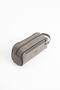 Canvas and Leather Men's Handheld Clutch Bag Suitable for Everyday Use - 4