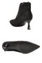 Black, Stylish, Comfortable, Special-Occasion Zip-Up Boots for Women with Stiletto Heels 25K416-1 - 5