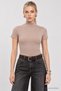 2-Piece Set: V-Neck Viscose Blouse LRN0026 BURGUNDY MINK - 5