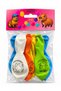 Capybara-Printed Balloon 6-Pack – Assorted-Color Birthday and Party Decorative Balloons - 2