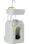 Portable Camping Sink with Foot Pump – 45L Water Tank, Built-in Soap Dispenser, Adjustable Height Outdoor Travel Sink with Trolley Wheels 11100200 - 6