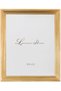 536281 8.5x11 Sutter Burnished Gold Picture Frame