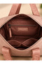 TRAVEL SPORTS BAG WITH FRONT ZIPPED AND BACK ZIPPED SECTIONS AND POCKETS; LENGTH 40, WIDTH 22, DEPTH 20 CM - 3