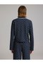 Navy Blue Comfort Fit Knit Cardigan 50331316-VR033 - 5