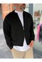 Basic Knit Cardigan with Black Zipper PM-017 - 2