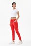Women's Italian-Style Drawstring Waist Stretch Fabric Straight-Leg Pants, Sizes 38–44 - 4