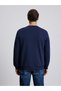Navy Blue Regular-Fit Sweatshirt 50333185-VR033 - 5