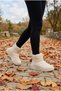 Fionel Women's Boots with Fur-Lined Design, Quilted Patterned Stitch, Water-Resistant