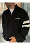 Black El Capitan Knit Sweatshirt PM-004 - 3