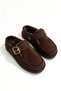 Cozzy Bitter Coffee Plush-Lined Women's Winter Slippers