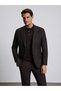 Brown Slim Fit Jacket 50326365-VR029