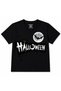 Haunted Halloween – Full Moon Bat Gothic Horror Graphic Kids' Cotton T-Shirt