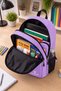 LSS-2034 UNISEX SCHOOL BACKPACK FOR STUDENTS: DAILY USE, TRAVEL, VACATION, SPORTS, HIKING, TRIPS, CAMPING, DIARY – LILAC - 6
