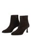 , Women's Genuine Leather Boots 1631072Z53460 Brown - 7