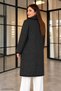 Women's Plus Size Herringbone Pattern Long Knit Cardigan - 4
