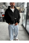 Black Chaos Zipper Sweatshirt PM-219 - 3