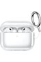 غطاء شفاف لسماعات AirPods Pro 3، مقاوم للخدوش، شفاف