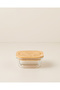 Freshness Glass-Divided Storage Container, 450 ml, Coffee