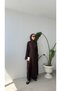 MOCHA 3-PIECE SET WITH SLITS - COFFEE - 2