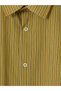 Peak New Season Yellow Regular-Fit Striped Men's Shirt - 7