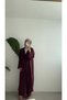 MAAR 100% Cotton MUSLIN SET - BURGUNDY - 6