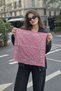 100% Cotton Ethnic Patterned Scarf/Bandana, 50x50 cm - 2