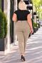 MOM FIT JEANS PLUS SIZE HIGH-WAISTED JEANS - 6