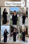 Women's Plus Size Chiffon-Sleeve V-Neck Woven Jumpsuit with Gold Accents, Black, Brown - 8