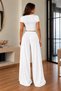 White Casual Three-Piece Set - 2