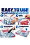 Vacuum Storage Bags Set of 6 with Hand Pump, Reusable Space Saver Bags for Clothes, Blankets, Pillows & Bedding, Airtight Compression Bags, 3 Sizes - 3