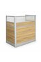 Modern and practical reception desk 120 cm. - 3