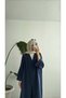 MAAR 100% Cotton MUSLIN SET - NAVY BLUE - 4
