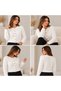 Women's Cardigan with Beard-Style Knit and Detailed Buttons - 2