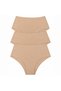 Women's Cotton 3-Pack Stitch-Free, Non-Marking, Laser Cut Briefs BB2854